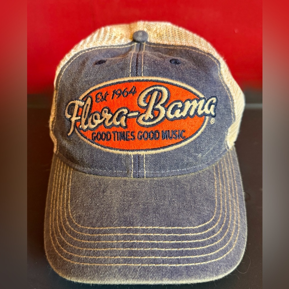 Legacy Blue and Tan Flora-Bama Hat